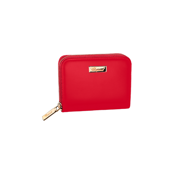 Chopard Mini Wallet Red Calfskin