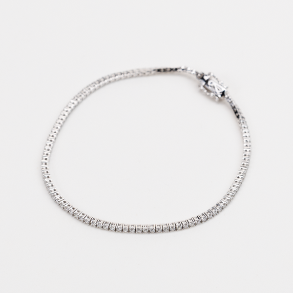 WHITE GOLD DIAMOND BRACELET