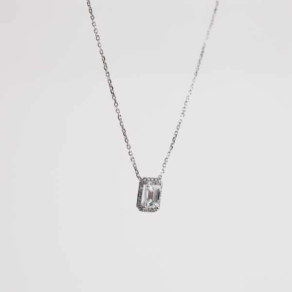 White Gold Diamond Necklace
