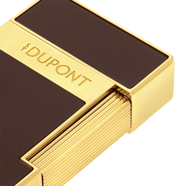 S.T. Dupont Biggy Lacquered Lighter Padron Brown