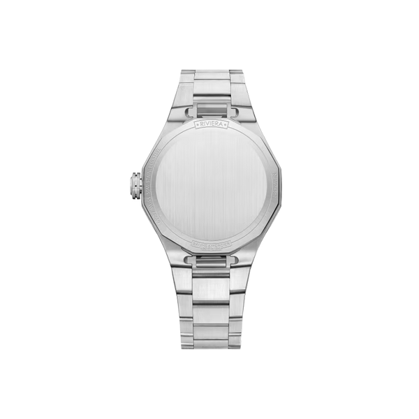 Baume et Mercier Riviera
Quartz Date Display Diamond set 33mm