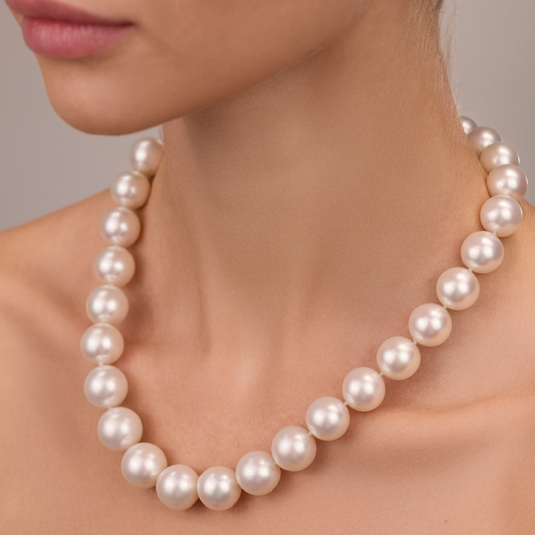 Mikimoto White South Sea Cultured Pearl Necklace