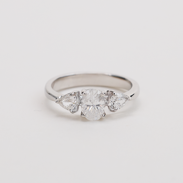 White Gold Diamond Ring