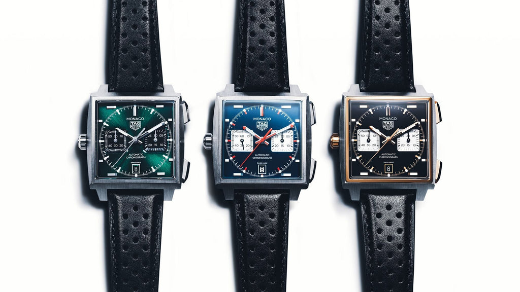 TAG HEUER REINVENTS ITS SQUARE ICON, INTRODUCING THE NEW TAG HEUER MONACO CHRONOGRAPH