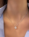 White Gold Diamond Necklace