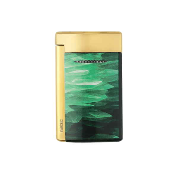 S.T. Dupont minijetLacquered lighterGéodegreen
