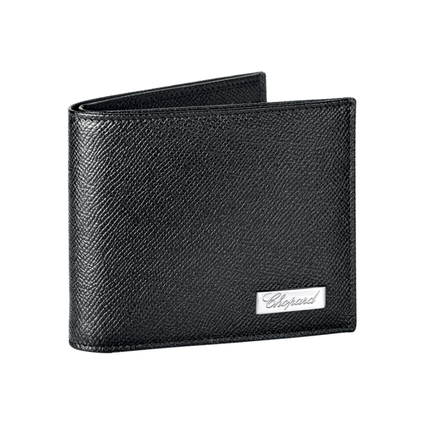 Chopard Il Classico small wallet Black grained calfskin