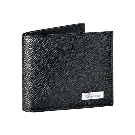 Chopard Il Classico small wallet
Black grained calfskin