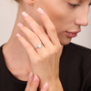 White Gold Diamond Ring 53