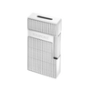 S.T. Dupont biggy Diamond head Lighter silver