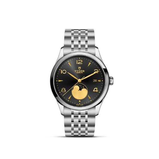 Tudor 1926 Luna
39mm steel case
Moon phase indicator