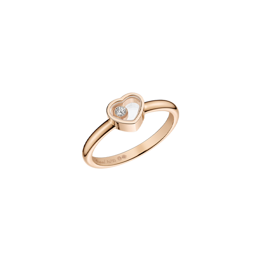 Chopard Happy Hearts, Ring, Ethical Rose Gold, Diamond  54
