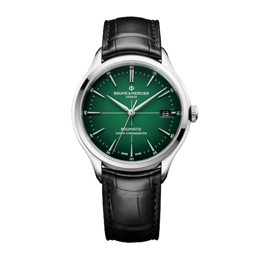 Baume et Mercier CliftonAutomatic, COSC Certified, Date, 40mm