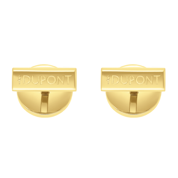 S.T. DUPONT Cufflinks MetalMonogram 1872golden