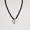 White Gold Diamond Cross Pendan