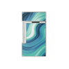S.T. Dupont slimmyLacquered lighterGéodeblue