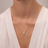White Gold Diamond Pendant
