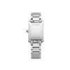 Baume et Mercier Hampton 10631Quartz Watch, Diamond-Set - 35 x 22 mm