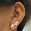 White Gold Diamond Stud Earrings