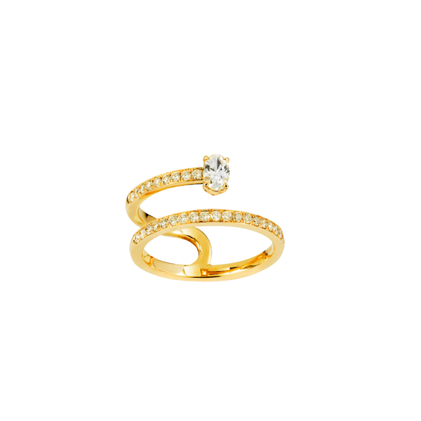Oval Diamond Ring