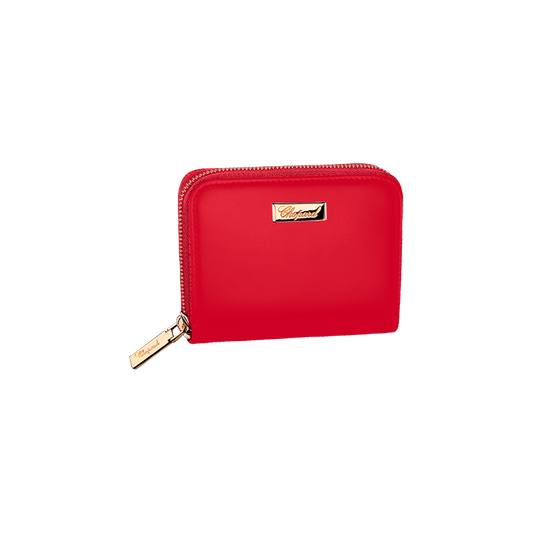 Chopard Mini Wallet Red Calfskin