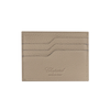 CHOPARD HERITAGE SMALL CARD HOLDERbeige grained calfskin & blue calfskin