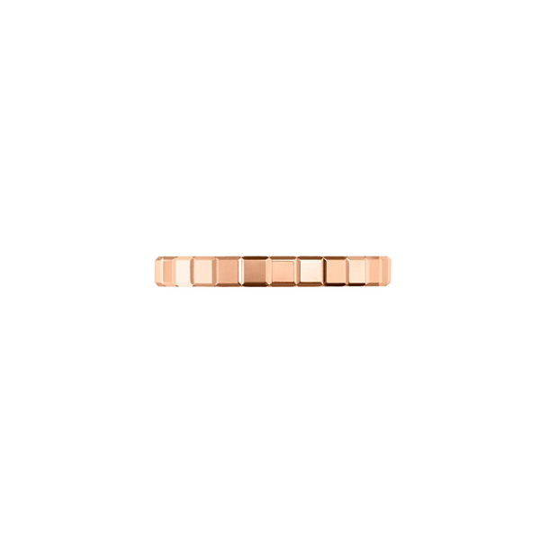Chopard Ice Cube Rose Gold Diamond Ring 52