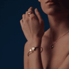 Chopard Happy Diamonds IconsBangle, ethical rose gold, diamonds M