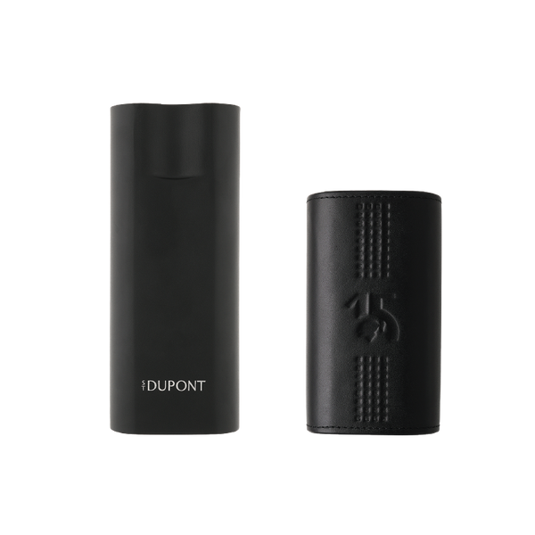 S.T. Dupont 2 cigar caseLeather caseBehikeblack