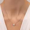 White Gold Diamond Necklace