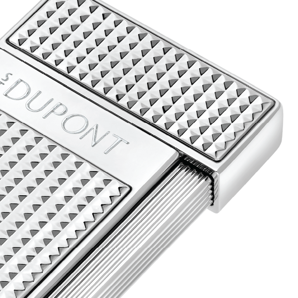 S.T. Dupont Slimmy SlimmyDiamond head LighterSilver