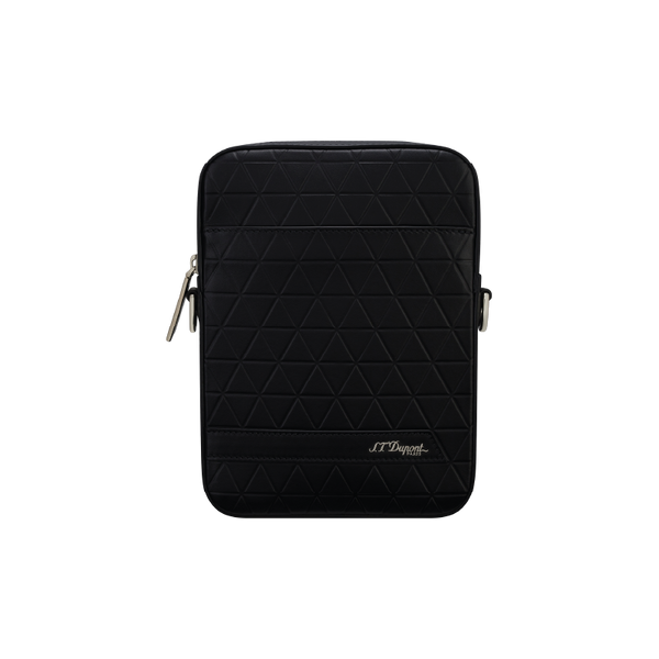 S.T. DUPONT FIREHEAD BLACK SHOULDER BAG