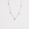 White Gold adjustable Diamond Necklace