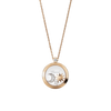 Chopard Happy Sun, Moon and StarsPendant, ethical rose gold, diamonds