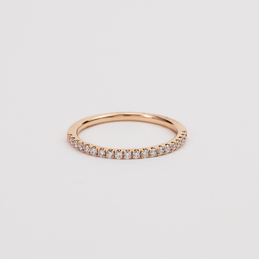 Rose Gold Diamond Ring 53