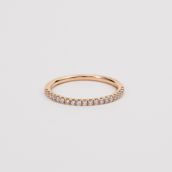 Rose Gold Diamond Ring 53