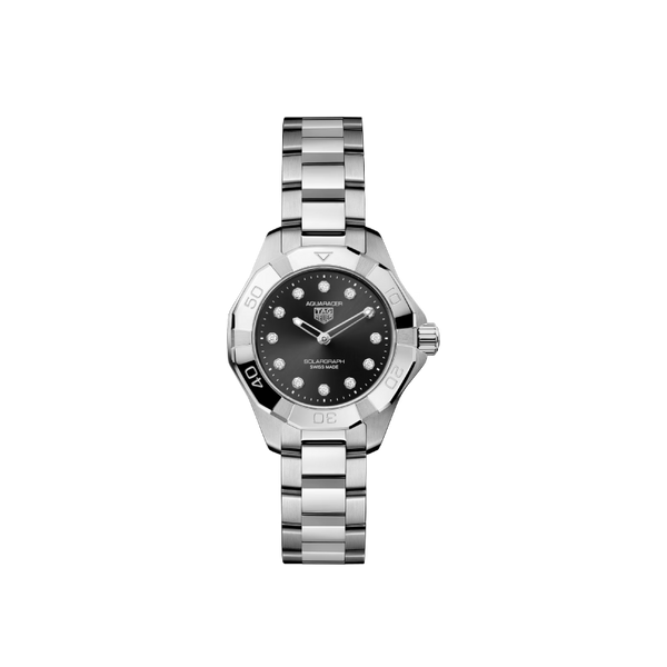 TAG Heuer Aquaracer Professional 100 SolargraphSolar Quartz, 28 mm, Steel