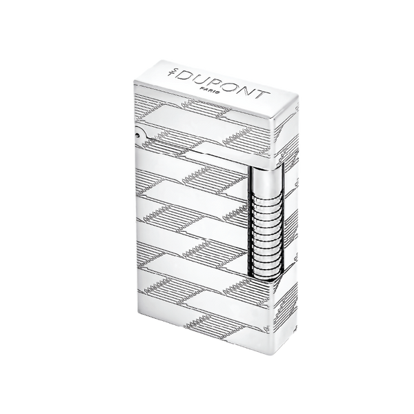 S.T. DUPONT LE GRAND GUILLOCHE LIGHTER SILVER