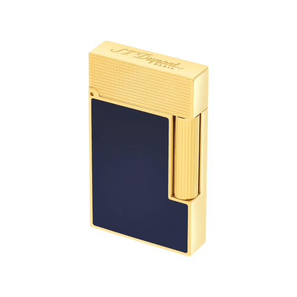 S.T. Dupont ligne 2 Micro Diamond head lighter dark blue