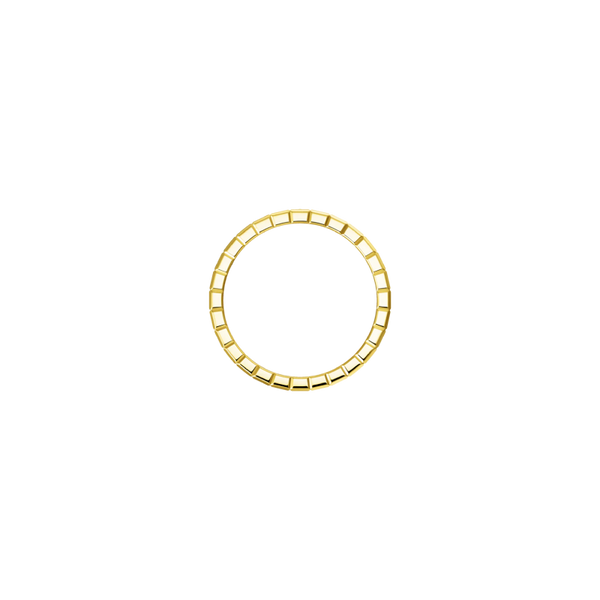 Chopard Ice Cube Mini Yellow Gold Diamond Ring 53