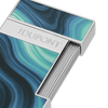 S.T. Dupont slimmyLacquered lighterGéodeblue