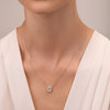 White Gold Diamond Necklace