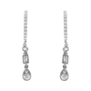 White Gold Diamond Earrings