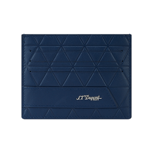 S.T. Dupont Firehead Card Holder Blue