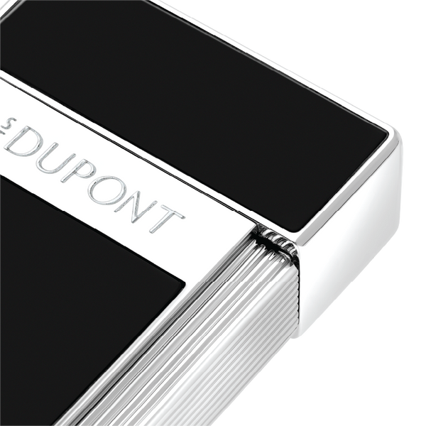 S.T. Dupont Biggy Lacquered lighter silver