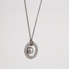 Mikimoto Pearl and Diamond Pendant 18K White Gold