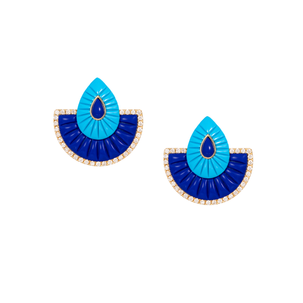 Bond Street Fan Earrings – Large