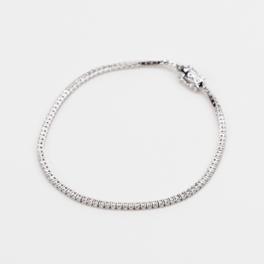 WHITE GOLD DIAMOND BRACELET