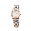 CHOPARD HAPPY SPORT30 MM, QUARTZ, ETHICAL ROSE GOLD, LUCENT STEEL™, DIAMONDS