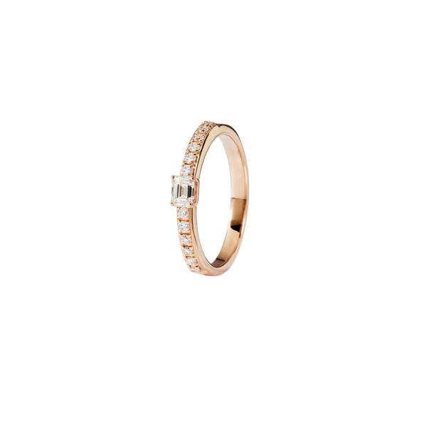 White Gold Diamond Ring 53